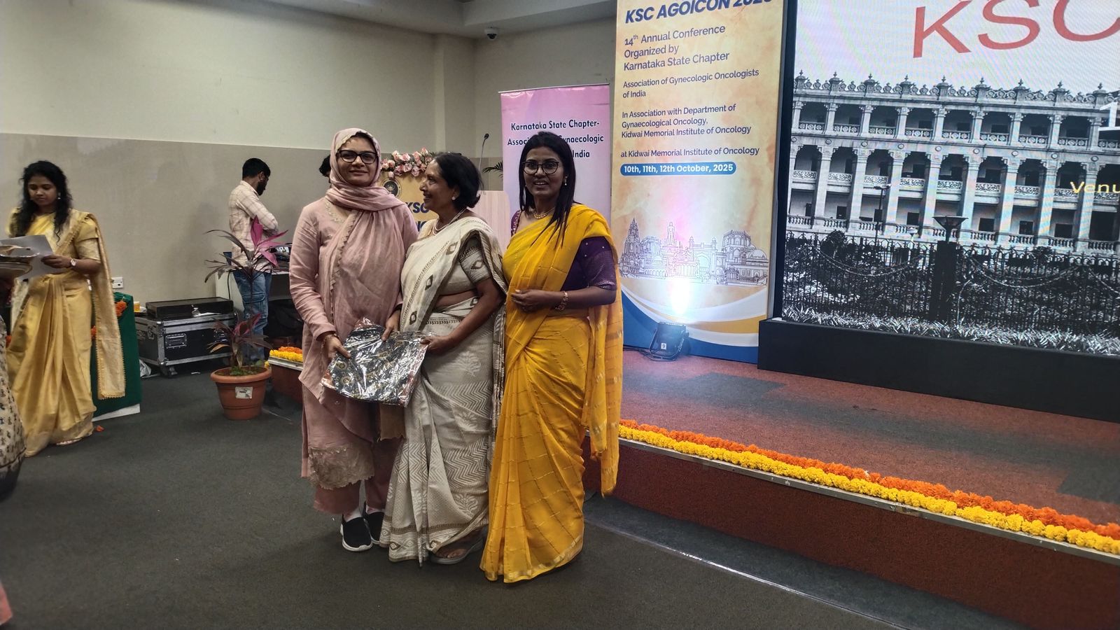 Dr. Mariam Anjum — Felicitation on Stage